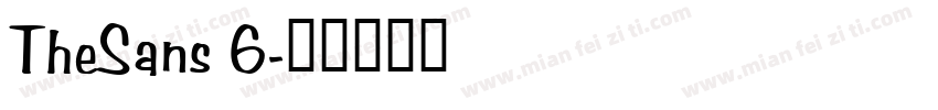 TheSans 6字体转换